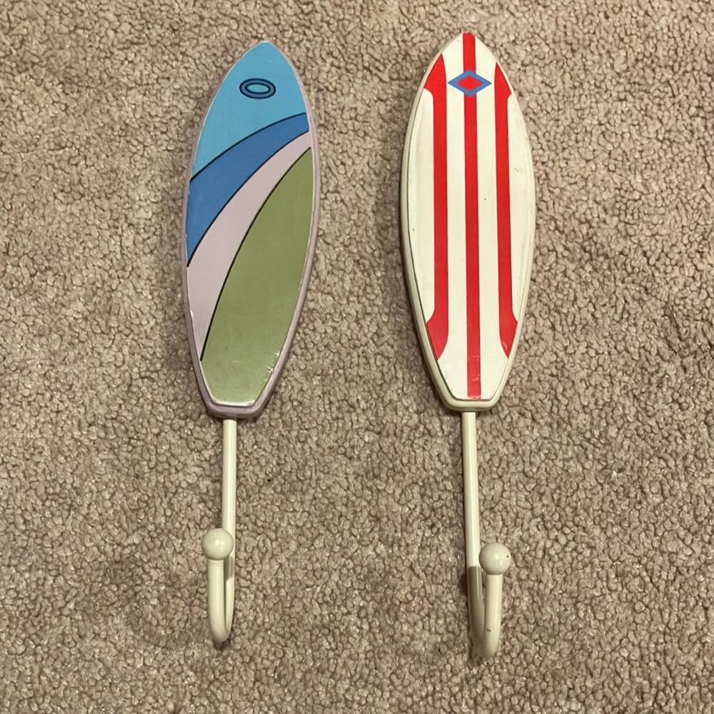 3/$20 Surfboard hang hooks Surf West Coast